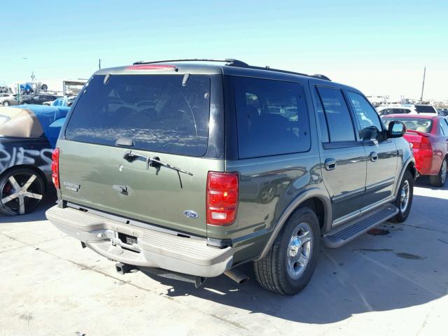 1FMRU17LX1LB26041 - 2001 FORD EXPEDITION GREEN photo 4