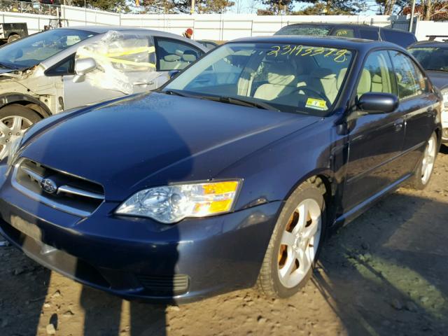 4S3BL626366210375 - 2006 SUBARU LEGACY 2.5 BLUE photo 2