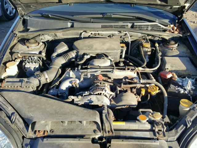 4S3BL626366210375 - 2006 SUBARU LEGACY 2.5 BLUE photo 7