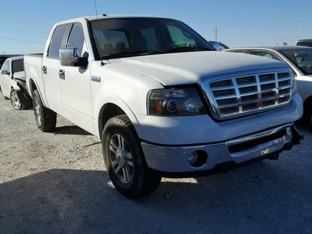 1FTPW14V46KC39055 - 2006 FORD F150 SUPER WHITE photo 1