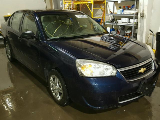 1G1ZS57F57F279633 - 2007 CHEVROLET MALIBU LS BLUE photo 1
