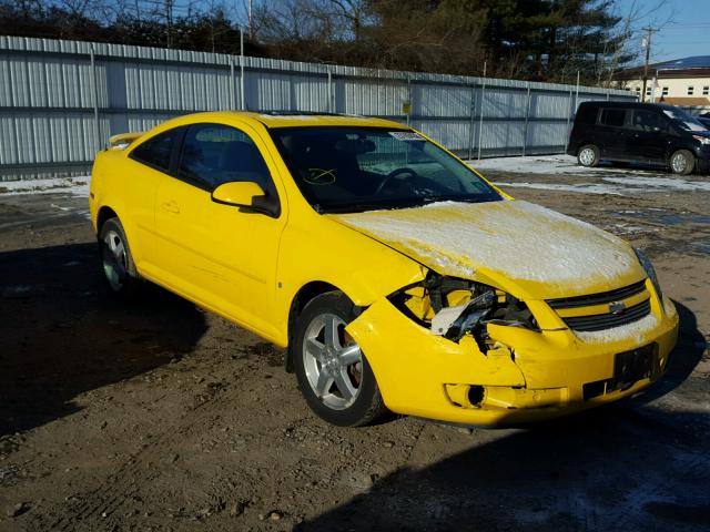 1G1AL18F587180064 - 2008 CHEVROLET COBALT LT YELLOW photo 1