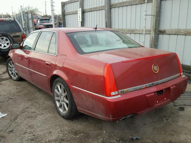 1G6KD57926U135421 - 2006 CADILLAC DTS RED photo 3