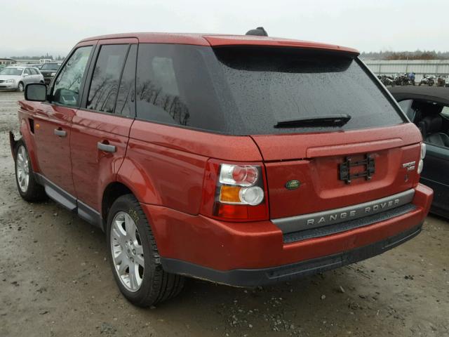 SALSF25436A955840 - 2006 LAND ROVER RANGE ROVE RED photo 3