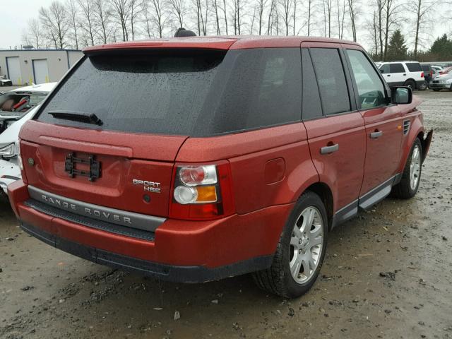 SALSF25436A955840 - 2006 LAND ROVER RANGE ROVE RED photo 4