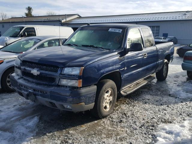 1GCEK19T83E191404 - 2003 CHEVROLET SILVERADO BLUE photo 2