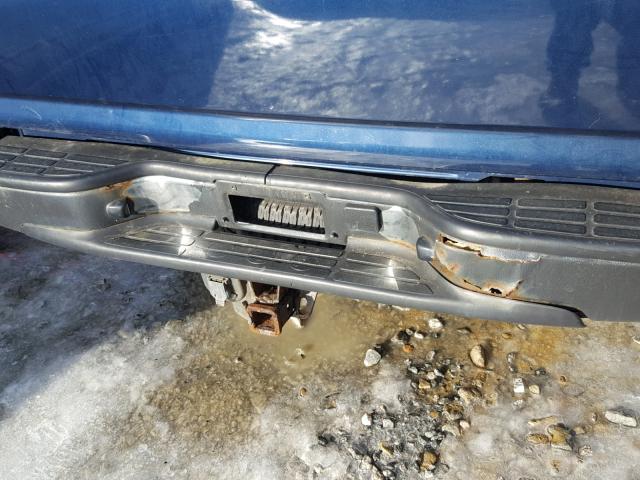 1GCEK19T83E191404 - 2003 CHEVROLET SILVERADO BLUE photo 9