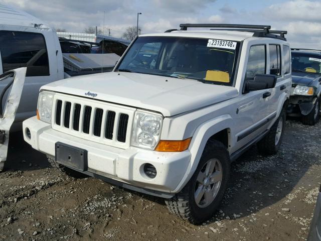 1J8HG48N76C212139 - 2006 JEEP COMMANDER 白色 照片 2