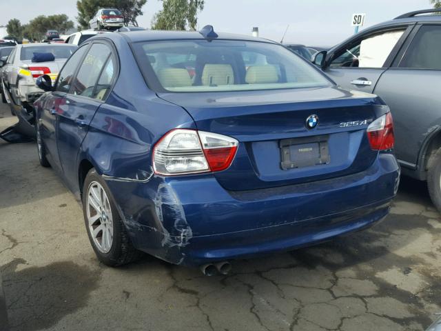 WBAVD135X6KV13869 - 2006 BMW 325 XI BLUE photo 3