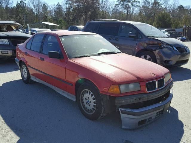 WBACB3314NFE06929 - 1992 BMW 325 I RED photo 1