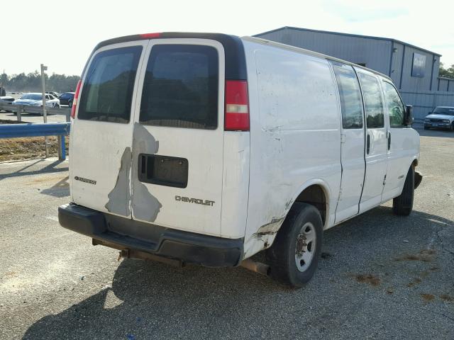 1GCGG25V161113632 - 2006 CHEVROLET EXPRESS G2 WHITE photo 4