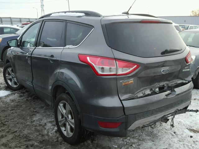 1FMCU0GX8EUB78304 - 2014 FORD ESCAPE SE GRAY photo 3