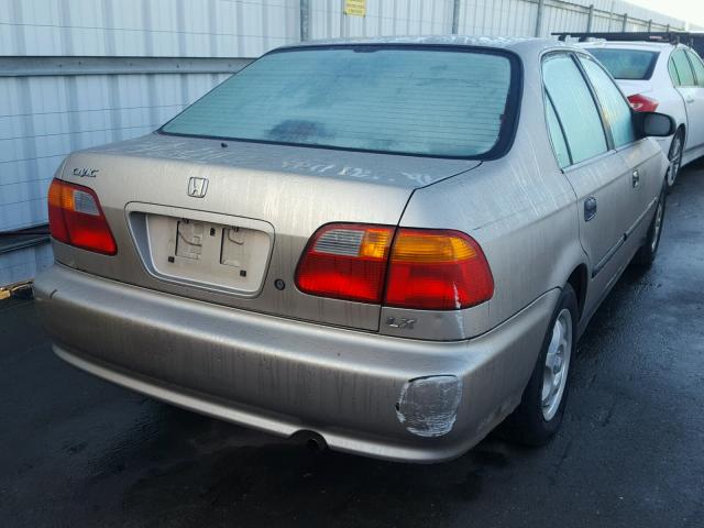 2HGEJ6619YH553454 - 2000 HONDA CIVIC BASE BEIGE photo 4