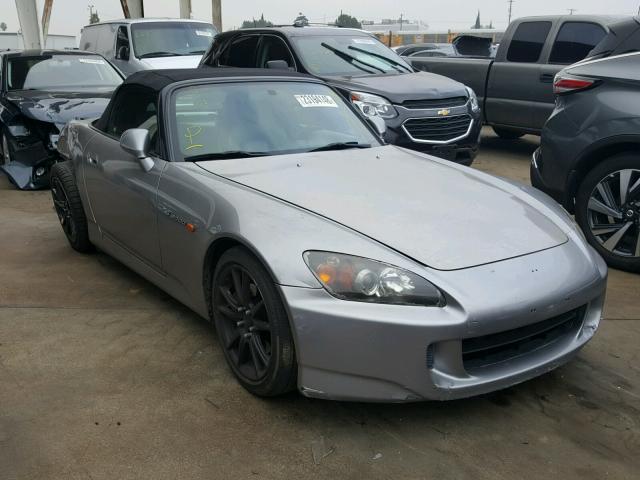 JHMAP21434T001868 - 2004 HONDA S2000 GRAY photo 1