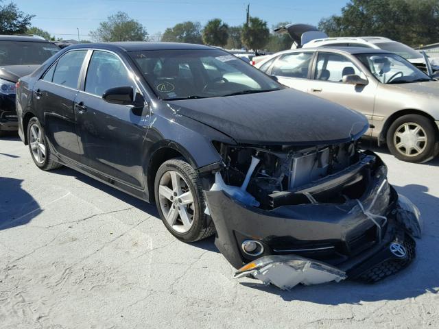 4T1BF1FK7DU657278 - 2013 TOYOTA CAMRY L BLACK photo 1