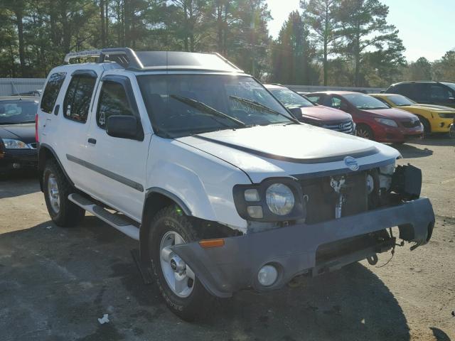 5N1ED28T12C536585 - 2002 NISSAN XTERRA XE WHITE photo 1