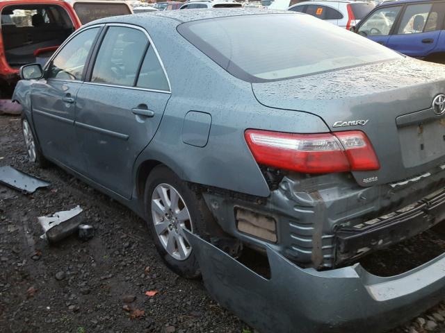 4T1BK46K27U536952 - 2007 TOYOTA CAMRY NEW TEAL photo 3