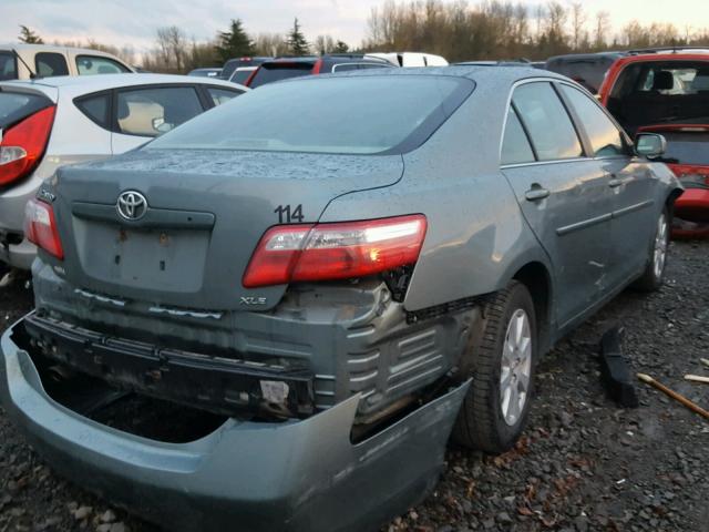 4T1BK46K27U536952 - 2007 TOYOTA CAMRY NEW TEAL photo 4