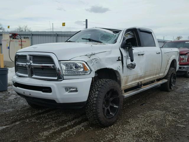 3C6UR5GL9EG233714 - 2014 RAM 2500 LONGH WHITE photo 2