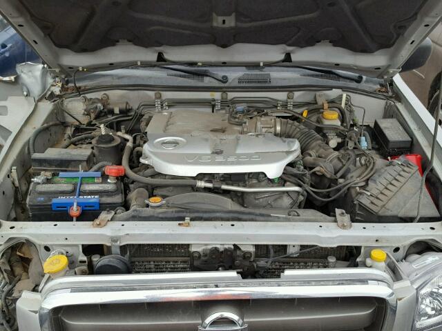 JN8DR09Y64W917130 - 2004 NISSAN PATHFINDER SILVER photo 7