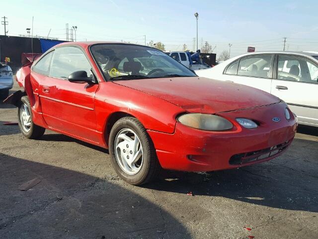 3FAFP11372R102179 - 2002 FORD ESCORT ZX2 RED photo 1