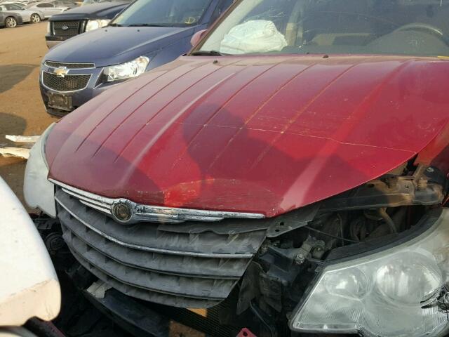 1C3LC56R47N556109 - 2007 CHRYSLER SEBRING TO MAROON photo 7