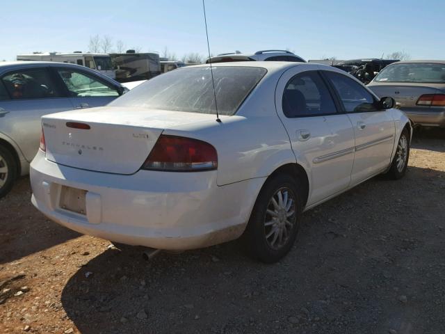 1C3EL56R82N227902 - 2002 CHRYSLER SEBRING LX WHITE photo 4