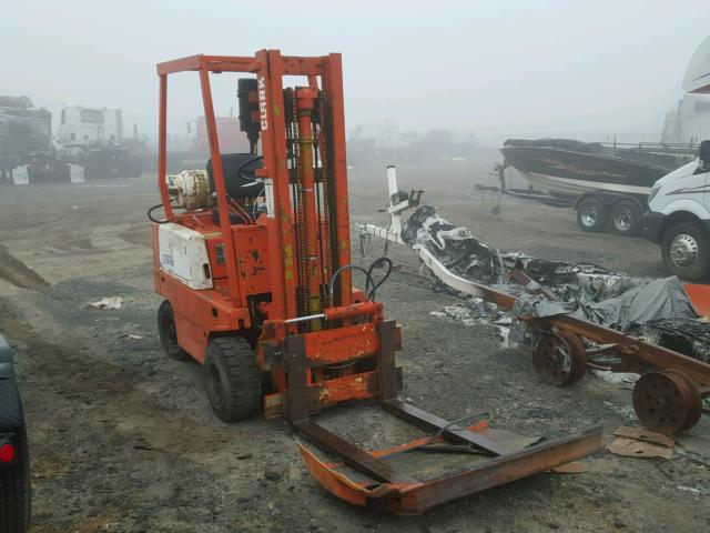 Y23500335408FA - 1994 CLARK FORKLIFT FORKLIFT ORANGE photo 1