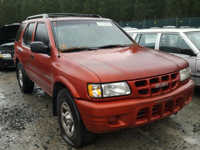 4S2DM58W414343582 - 2001 ISUZU RODEO S RED photo 1