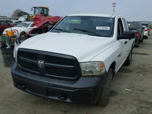 1C6RR7FMXGS410732 - 2016 RAM 1500 ST WHITE photo 2