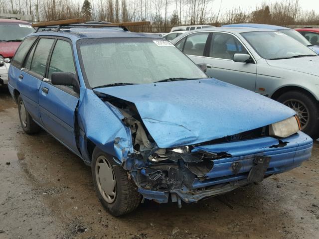 1FAPP15J9PW349351 - 1993 FORD ESCORT LX BLUE photo 1