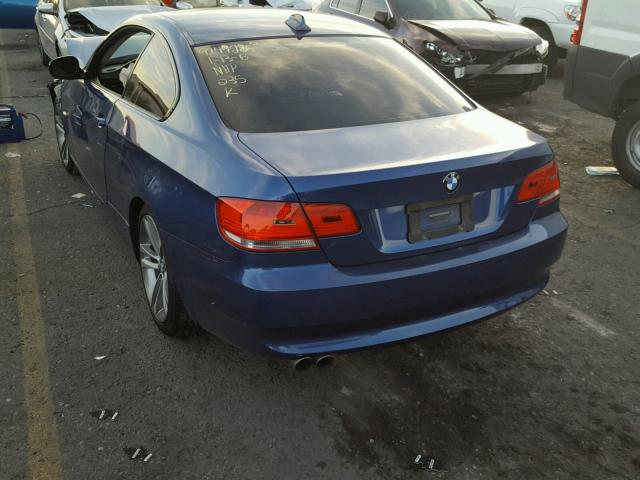 WBAWB3C51AP139699 - 2010 BMW 328 I BLUE photo 3