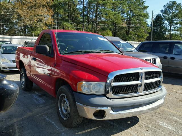 1D7HA16K43J652302 - 2003 DODGE RAM 1500 S RED photo 1