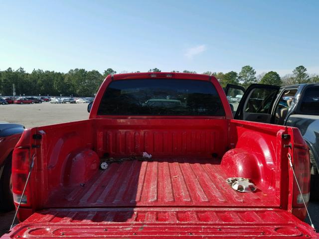 1D7HA16K43J652302 - 2003 DODGE RAM 1500 S RED photo 6