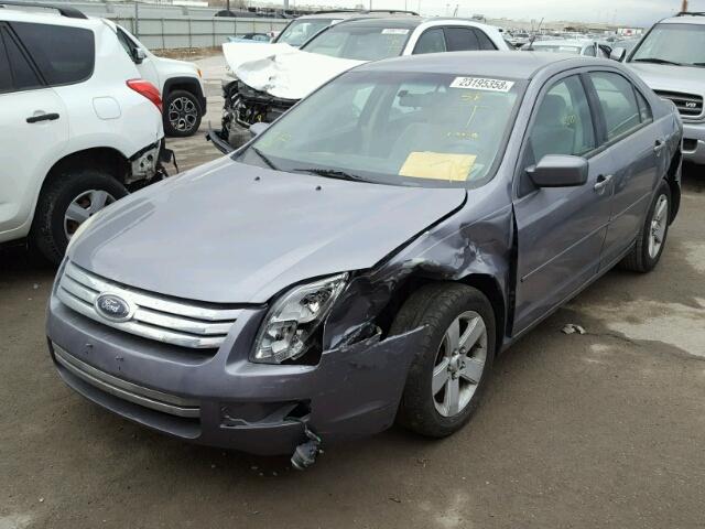 3FAHP07Z27R252108 - 2007 FORD FUSION SE GRAY photo 2