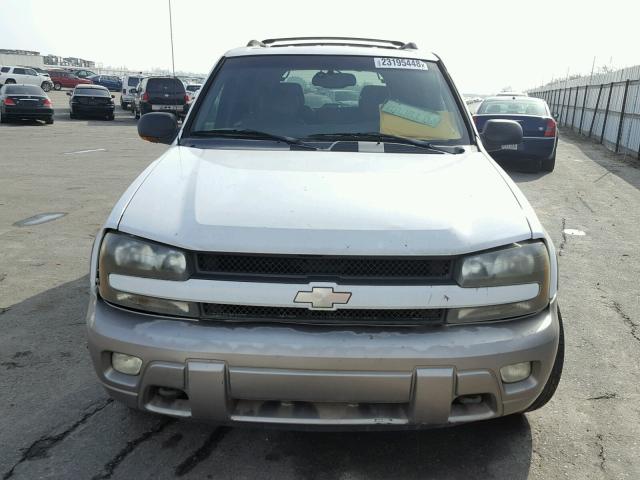 1GNDT13SX22208378 - 2002 CHEVROLET TRAILBLAZE TWO TONE photo 9