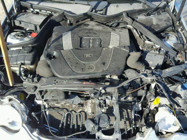 WDBRF52H16F738240 - 2006 MERCEDES-BENZ C GENERATI SILVER photo 7