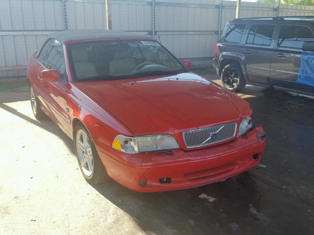 YV1NC56D91J019401 - 2001 VOLVO C70 TURBO RED photo 1