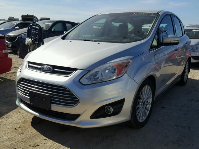 1FADP5CU6DL527981 - 2013 FORD C-MAX PREM SILVER photo 2