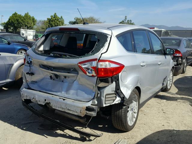 1FADP5CU6DL527981 - 2013 FORD C-MAX PREM SILVER photo 4