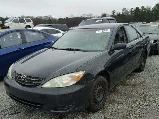 4T1BE32KX4U268154 - 2004 TOYOTA CAMRY LE BLACK photo 2