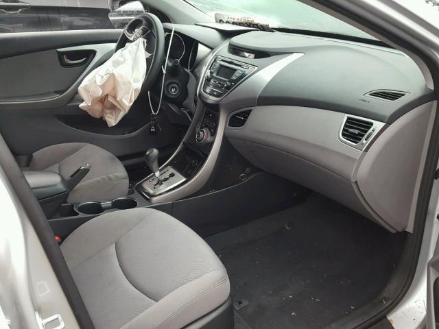 KMHDH4AE0DU797419 - 2013 HYUNDAI ELANTRA GL SILVER photo 5