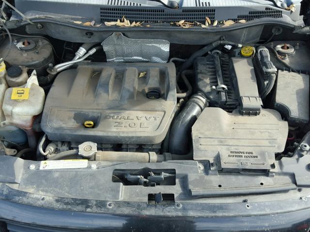 1B3HB48B27D186882 - 2007 DODGE CALIBER SX BLACK photo 7