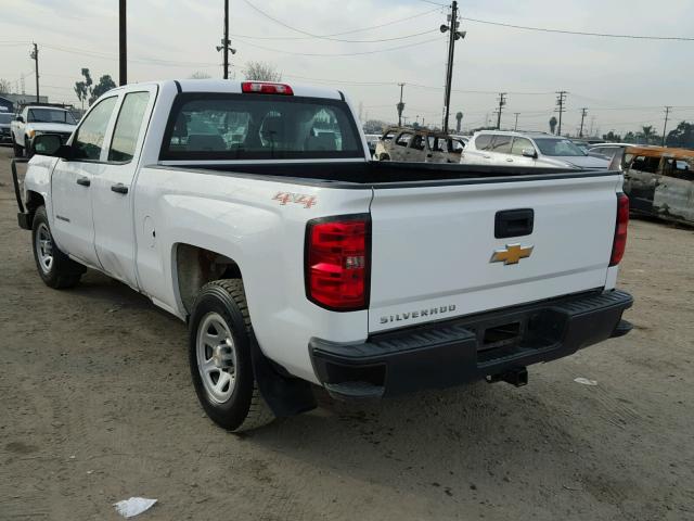 1GCVKPEC4FZ390536 - 2015 CHEVROLET SILVERADO WHITE photo 3