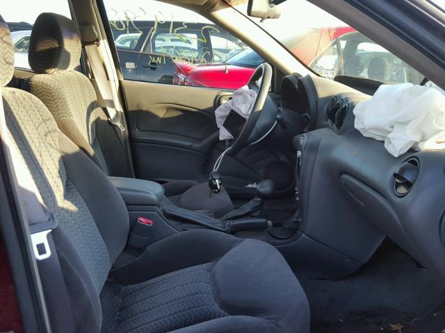 1G2NF52E72M639406 - 2002 PONTIAC GRAND AM S Tünd qırmızı foto 5