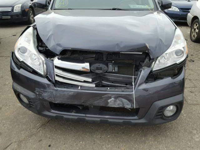 4S4BRCCCXD3242817 - 2013 SUBARU OUTBACK 2. GRAY photo 9