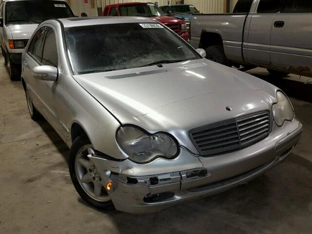 WDBRF81J83F423694 - 2003 MERCEDES-BENZ C 240 4MAT SILVER photo 1