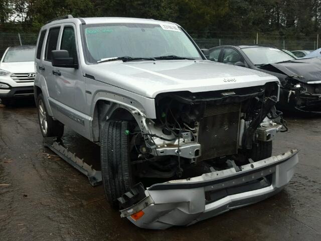 1C4PJLFK0CW145496 - 2012 JEEP LIBERTY JE SILVER photo 1