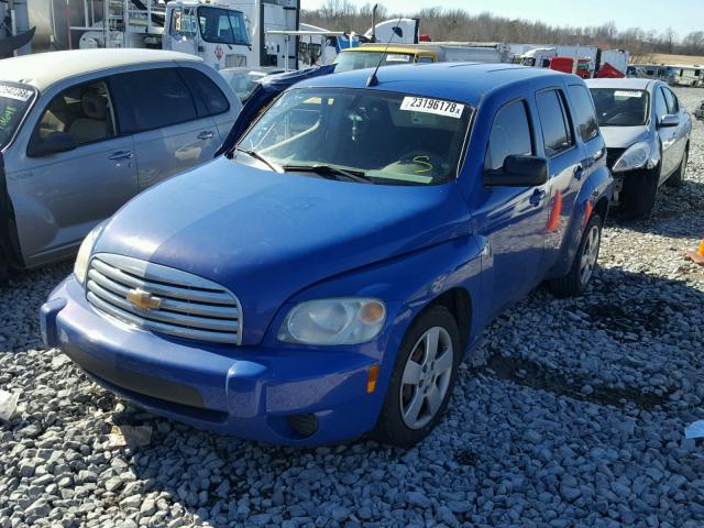 3GNDA13D88S573646 - 2008 CHEVROLET HHR LS BLUE photo 2