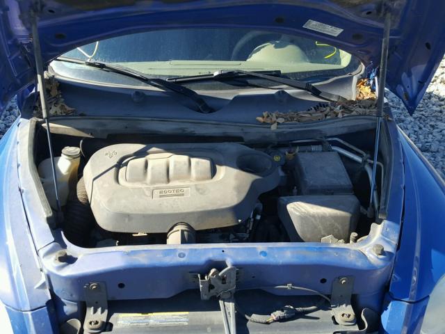 3GNDA13D88S573646 - 2008 CHEVROLET HHR LS BLUE photo 7